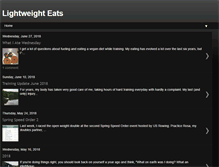 Tablet Screenshot of lightweighteats.com